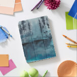 WinterBossen iPad Pro Cover<br><div class="desc">WinterBossen I van Chariklia Zarris. Met donkere bomen in diepe blauwe tinten in een waterverf-achtige stijl.</div>
