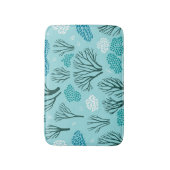 Winterbossen:  naadloos badmat (Voorkant Verticaal)