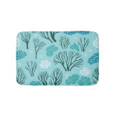 Winterbossen:  naadloos badmat (Voorkant)