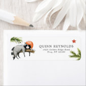 Winterboswasberen | Label retouradres (Insitu)