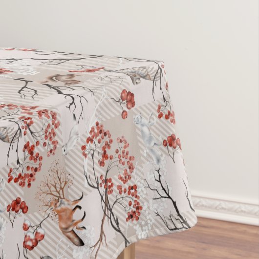 Winterboswezens Tafelkleed (Voorbeeld)