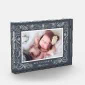 Winterbotanisch Lijst | BABY Fotoblokken (Links)