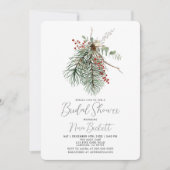 Winterbotanisch Vrijgezellenfeest Kaart (Voorkant)