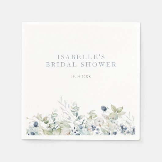 Winterbotanisch Vrijgezellenfeest Servet (Voorkant)