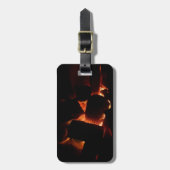 Winterbrandstroken Bagagelabel (Voorkant verticaal)