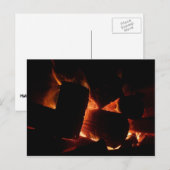 Winterbrandstroken Briefkaart (Voorkant / Achterkant)