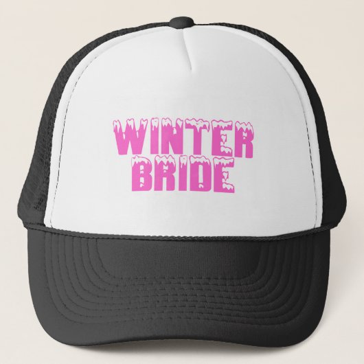 Winterbride Trucker Pet (Voorkant)