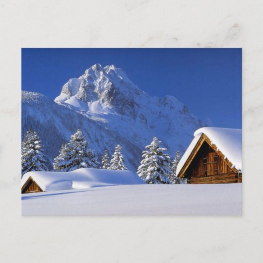 WinterBriefkaart Briefkaart (Voorkant)