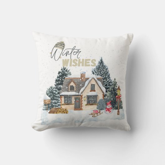 Winterbrood Kussen (Voorkant)