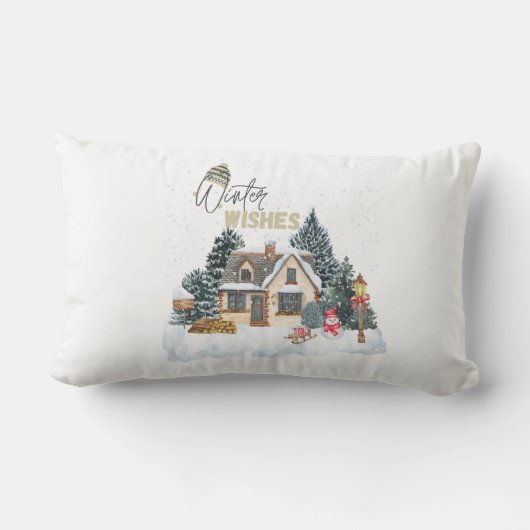 Winterbrood Kussen (Achterkant)