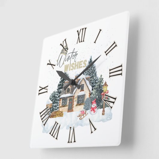 Winterbrood Vierkante Klok (Hoek)