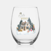 Winterbrood Wijnglas Zonder Voet (Voorkant)