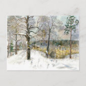 winterbrug briefkaart (Voorkant)