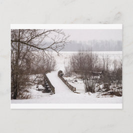 Winterbrug Briefkaart