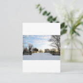 Winterbrug Briefkaart (Staand voorkant)