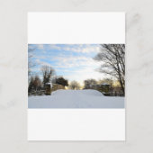 Winterbrug Briefkaart (Voorkant)