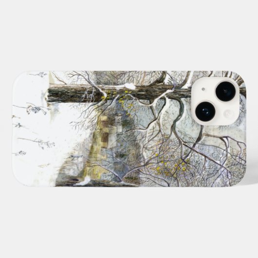 winterbrug Case-Mate iPhone case (Achterkant (horizontaal))