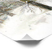 winterbrug foto afdruk (Hoek)