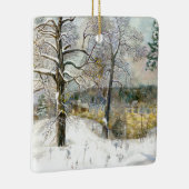 winterbrug keramisch ornament (Rechts)