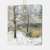 winterbrug keramisch ornament (Links)