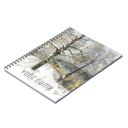 winterbrug notitieboek (Linkerzijde)