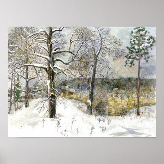 winterbrug poster (Voorkant)