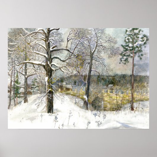 winterbrug poster (Voorkant)