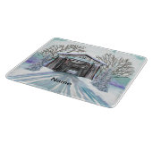 Winterbrug Snijplank (Hoek)