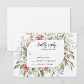 Winterbruiloft bosbouw | Kindly Antwoord | (Voorkant / Achterkant)