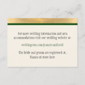 Winterbruiloft Informatiekaartje (Voorkant)