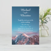 Winterbruiloft Kaart (Staand voorkant)