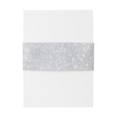 winterbruiloft op sneeuwbalgarnaal uitnodigingen wikkel (Achterkant Voorbeeld)