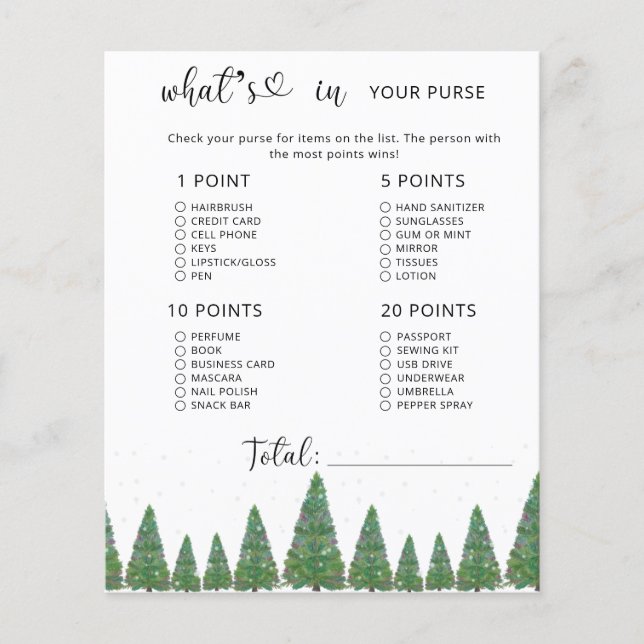 Winterbruine vetten in je baby shower (Voorkant)