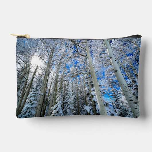 Winterburst Rits Pouch en Tassen (Voorkant)