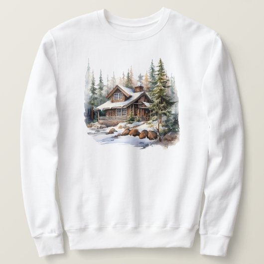 Wintercabin-trui Trui (Design voorkant)