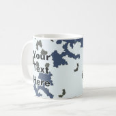 Wintercamouflage Koffiemok (Voorkant links)