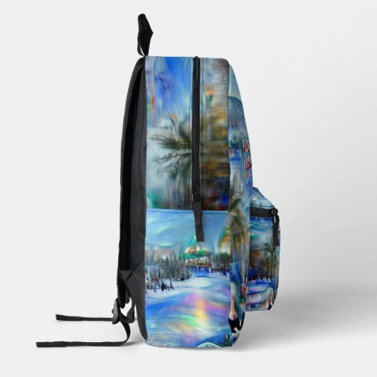 Wintercarnaval Bedrukte Rugzak (Links)