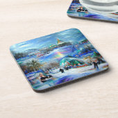 Wintercarnaval Bier Onderzetter (Linkerzijde)