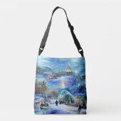 Wintercarnaval Crossbody Tas (Achterkant)