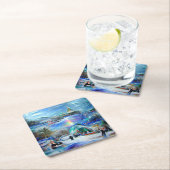 Wintercarnaval Kartonnen Onderzetters (Insitu)