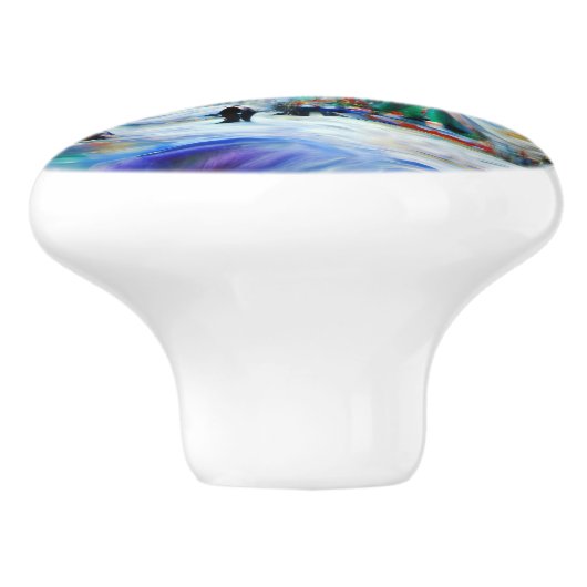 Wintercarnaval Keramische Knop (Zijkant)