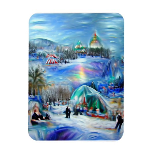Wintercarnaval Magneet (Verticaal)