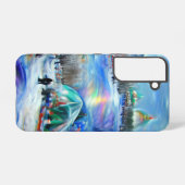 Wintercarnaval Samsung Galaxy Hoesje (Achterkant horizontaal)