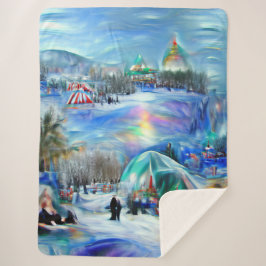 Wintercarnaval Sherpa Deken