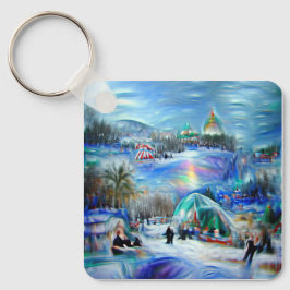 Wintercarnaval Sleutelhanger