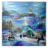 Wintercarnaval Tegeltje (Voorkant)