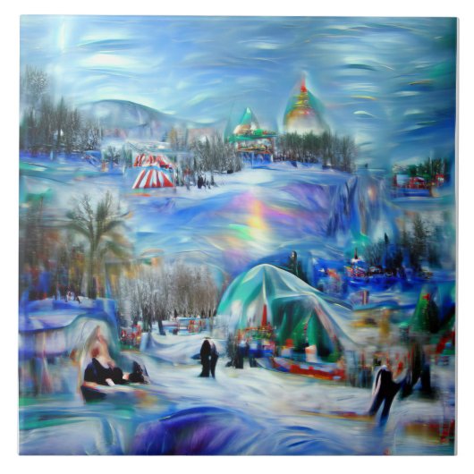 Wintercarnaval Tegeltje (Voorkant)