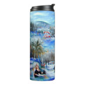 Wintercarnaval Thermosbeker (Gedraaid links)