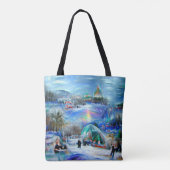 Wintercarnaval Tote Bag (Achterkant)