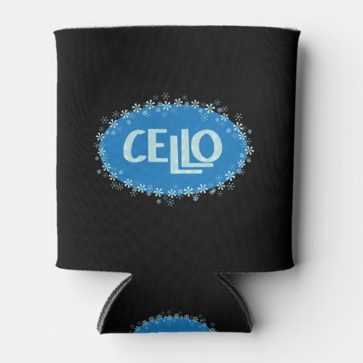 wintercello blikjeskoeler (Voorkant)